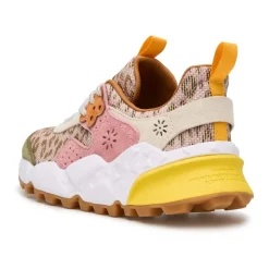 Sneakers en suède et tissu technique