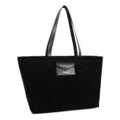 Suédine KBA Grand Sac Cabas Zippé Épaule