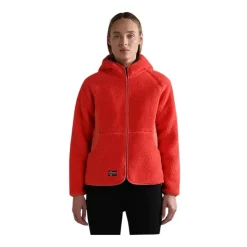 Sweat à Capuche en Polaire Rose Yupik avec Zip