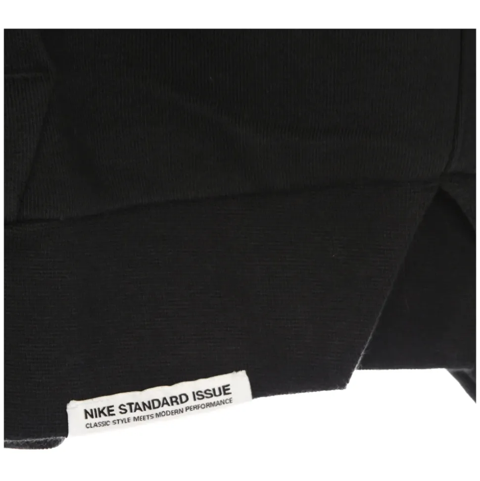 Sweat à capuche léger noir avec cordon de serrage