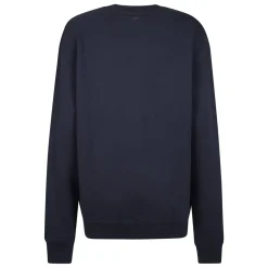 Sweat en coton avec logo rouge brodé