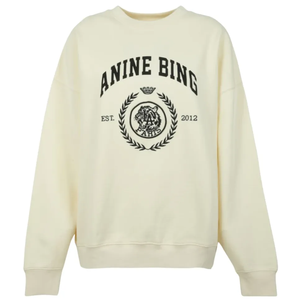 Sweat-shirt Graphique Brodé