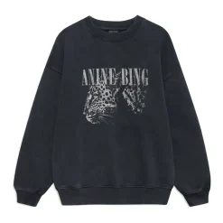Sweatshirt Imprimé Cool Noir Lavé