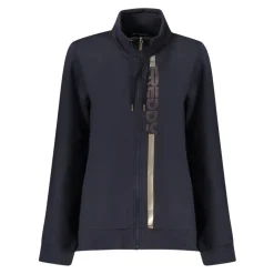 Sweat-shirt zippé à manches longues