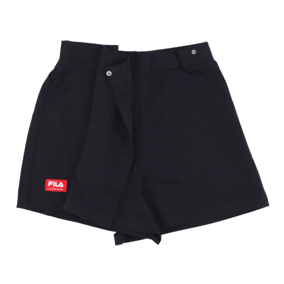 Taille Haute Jupe Noire Beauty Shorts