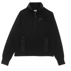 Tech Fleece Sweatshirt Col Roulé Noir