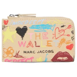 The Punk Scribble Top Zip Multi Wallet