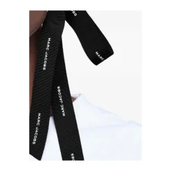The Ribbon logo-print grosgrain earrings