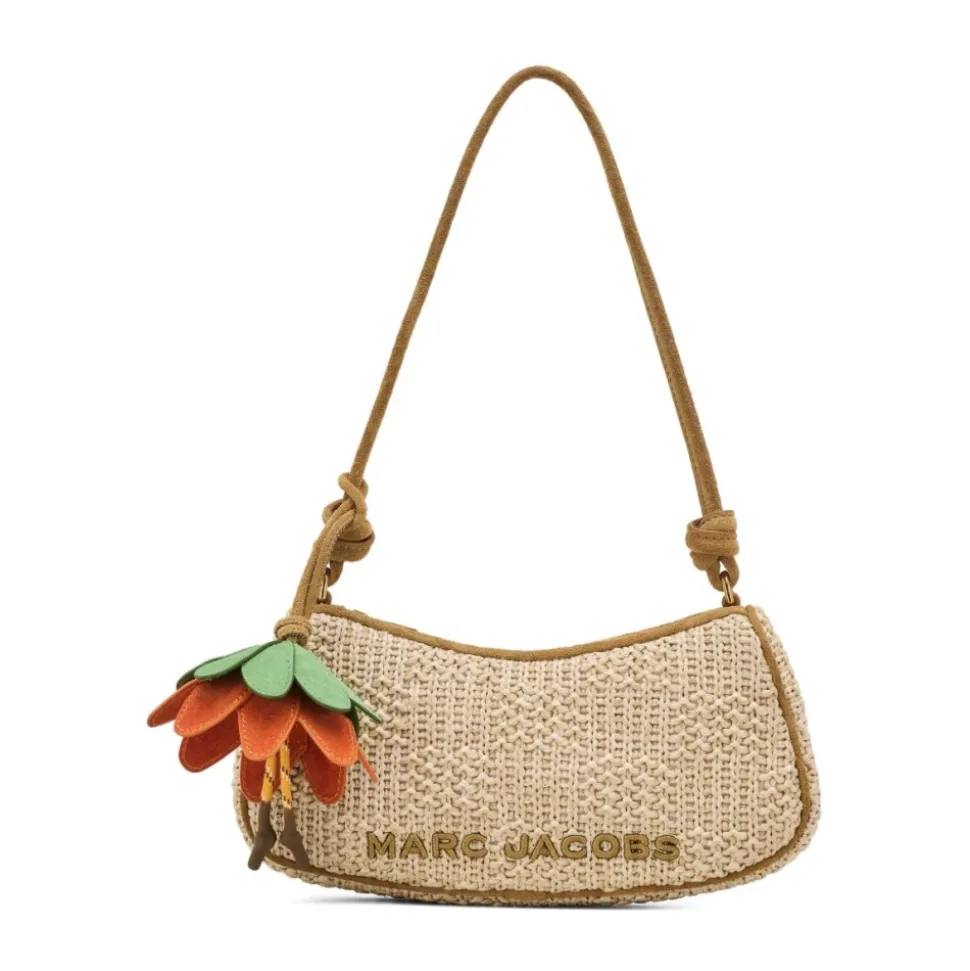 The Summer Woven Charm Shoulder Bag