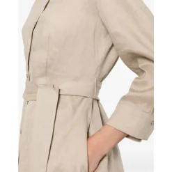 Tie-Waist Shirt Dress
