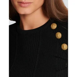 Top 3 boutons en maille fine