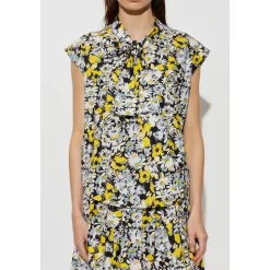 Top à motif floral