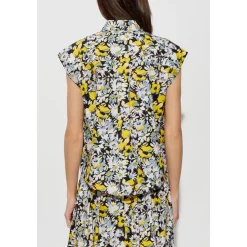Top à motif floral