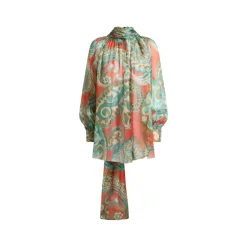 Top à Volants avec Foulard