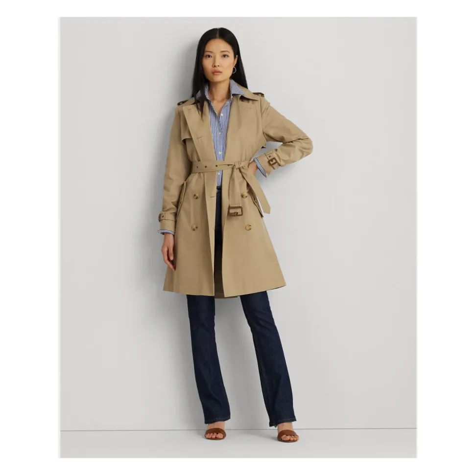 Trench-coat beige classique