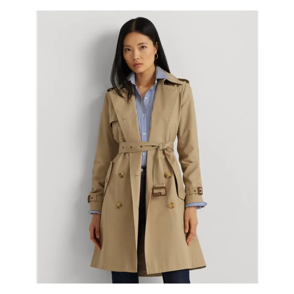 Trench-coat beige classique