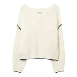 Tricot col V décontracté