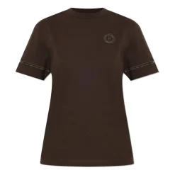 T-shirt avec bordure décorative