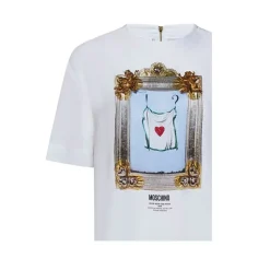 T-shirt avec fermeture éclair au dos