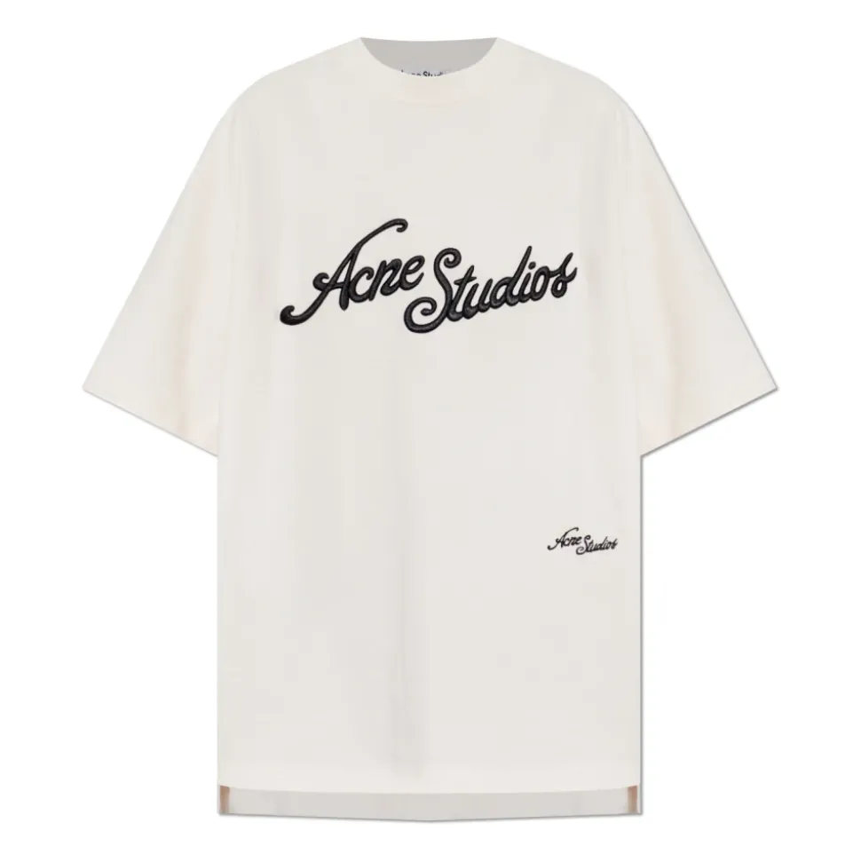 T-shirt avec logo brodé