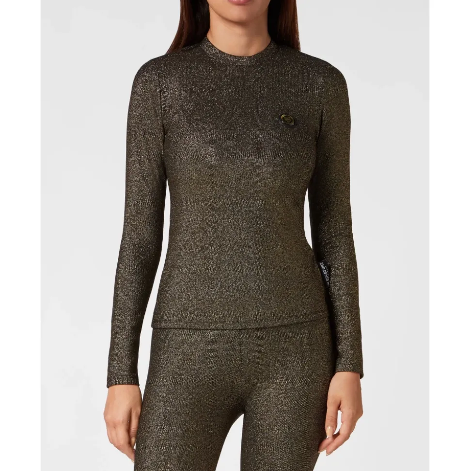 T-Shirt Col Rond GLITTER