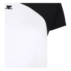 T-shirt à contraste de cercle