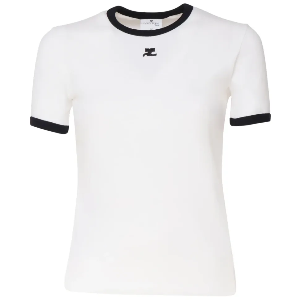 T-shirt Contrasté Signature