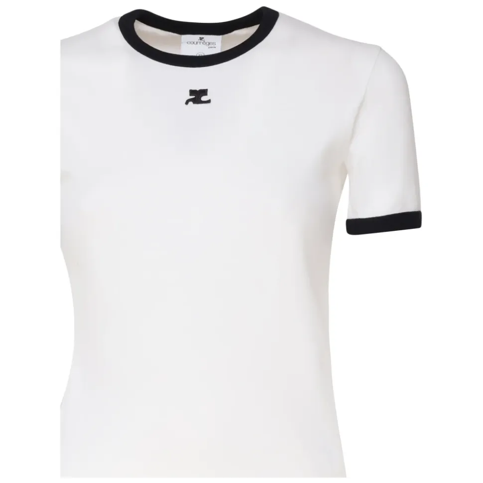 T-shirt Contrasté Signature