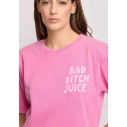 T-shirt en coton avec imprimé coloré