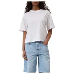 T-shirt girocollo mezza manica a scatola