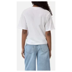 T-shirt girocollo mezza manica a scatola