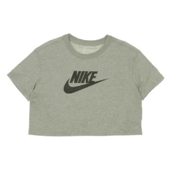 T-shirt Nike Crop Icon Heather/Noir