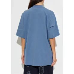 T-shirt à épaulettes