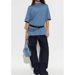 T-shirt à épaulettes