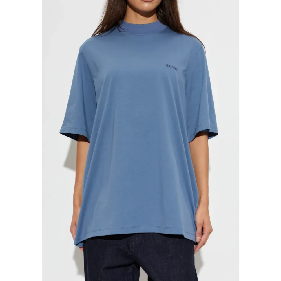 T-shirt à épaulettes