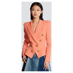 Veste à 8 boutons et taille cintrée