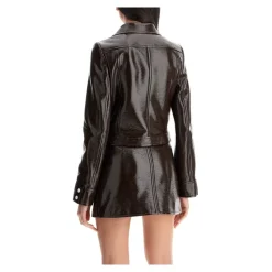 Veste Courte Effet Vinyle