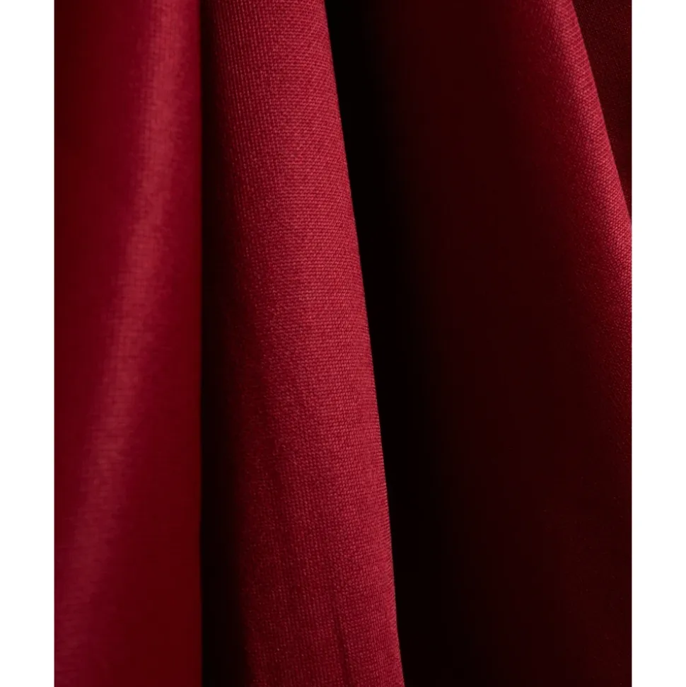 Veste de survêtement bordeaux avec imprimé latéral