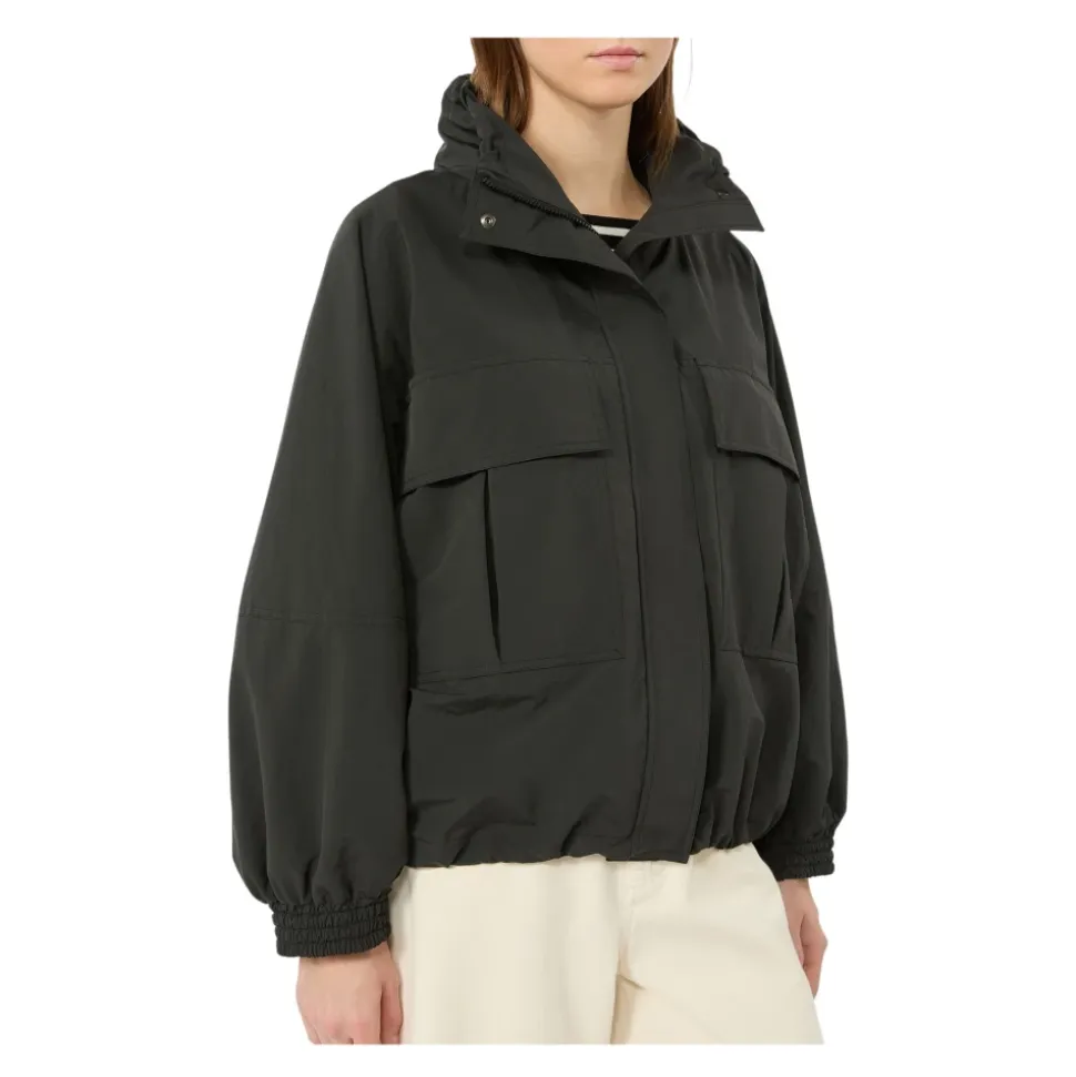Veste en toile déperlante lavée