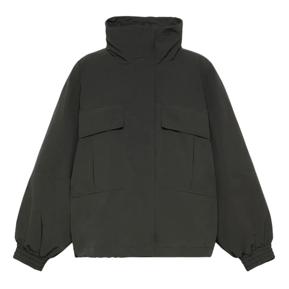 Veste en toile déperlante lavée