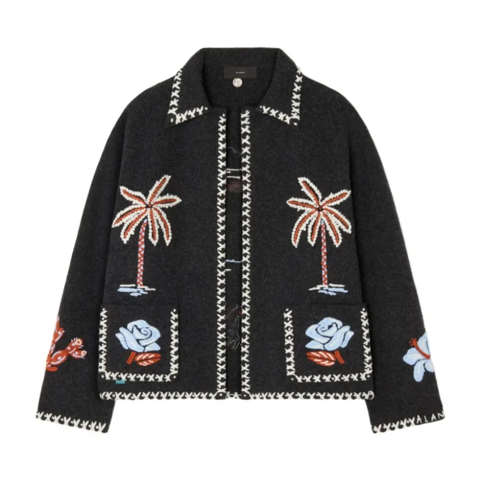 Veste Grise Anthracite avec Poches