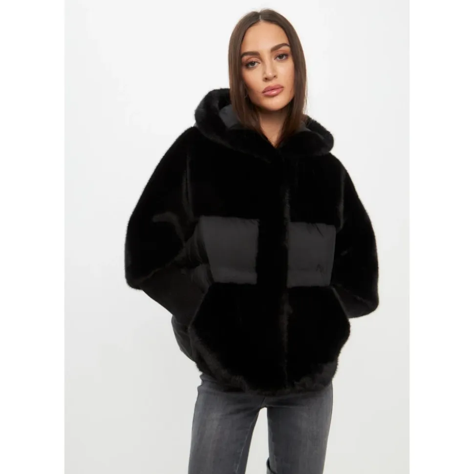 Veste Oversize en fausse fourrure