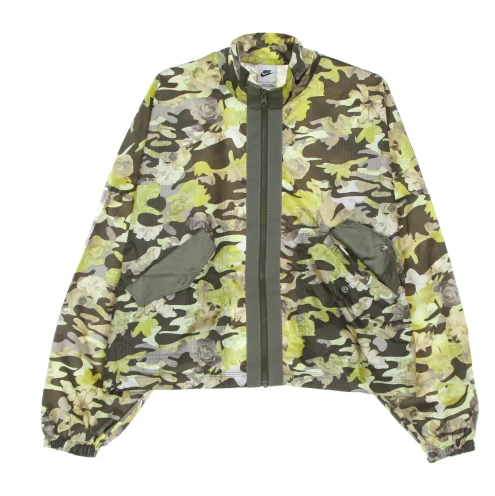 Veste tissée à imprimé floral
