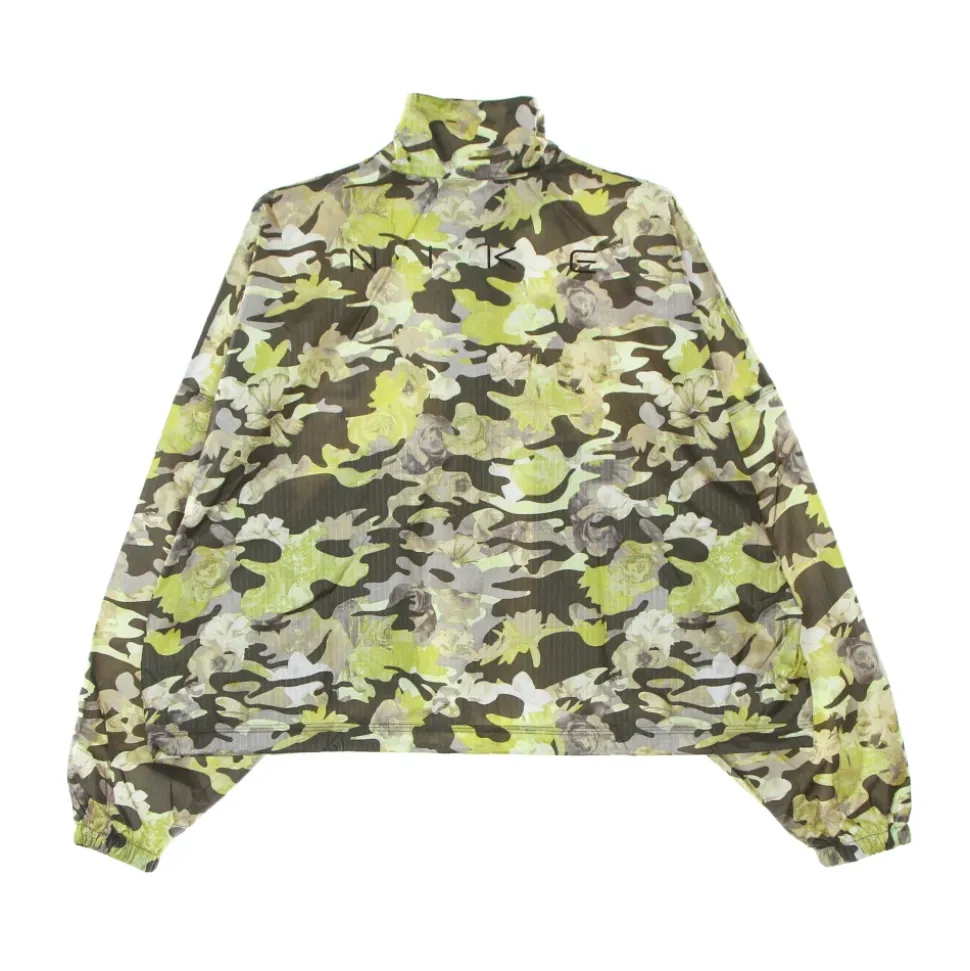 Veste tissée à imprimé floral