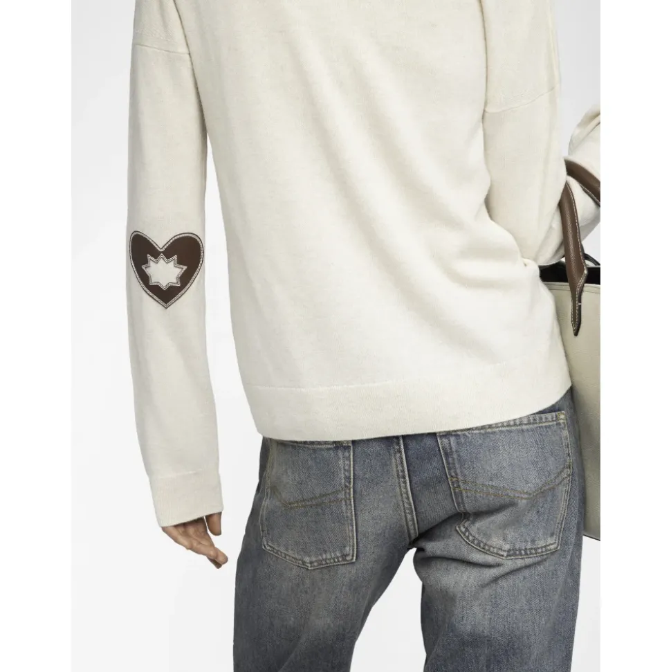 Vivi Lc Patch Heart Sweater