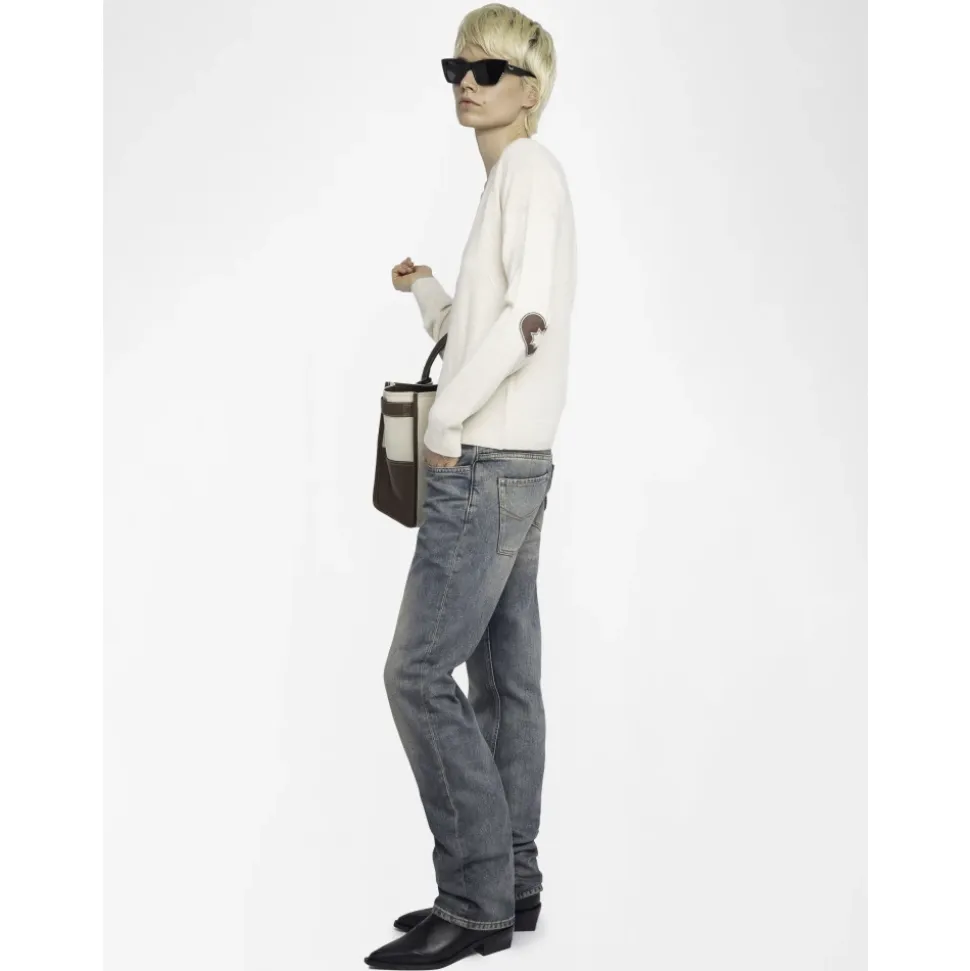 Vivi Lc Patch Heart Sweater