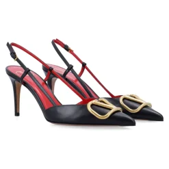 V Logo Sling Back