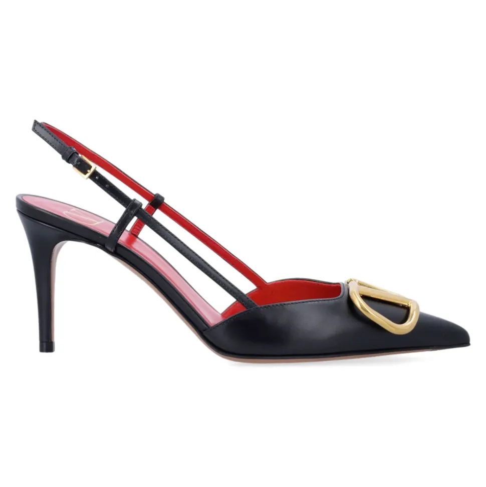V Logo Sling Back