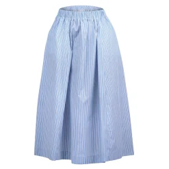Wide Long Cotton Skirt