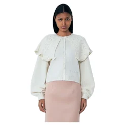 Wool-And-Cashmere-Blend Cardigan